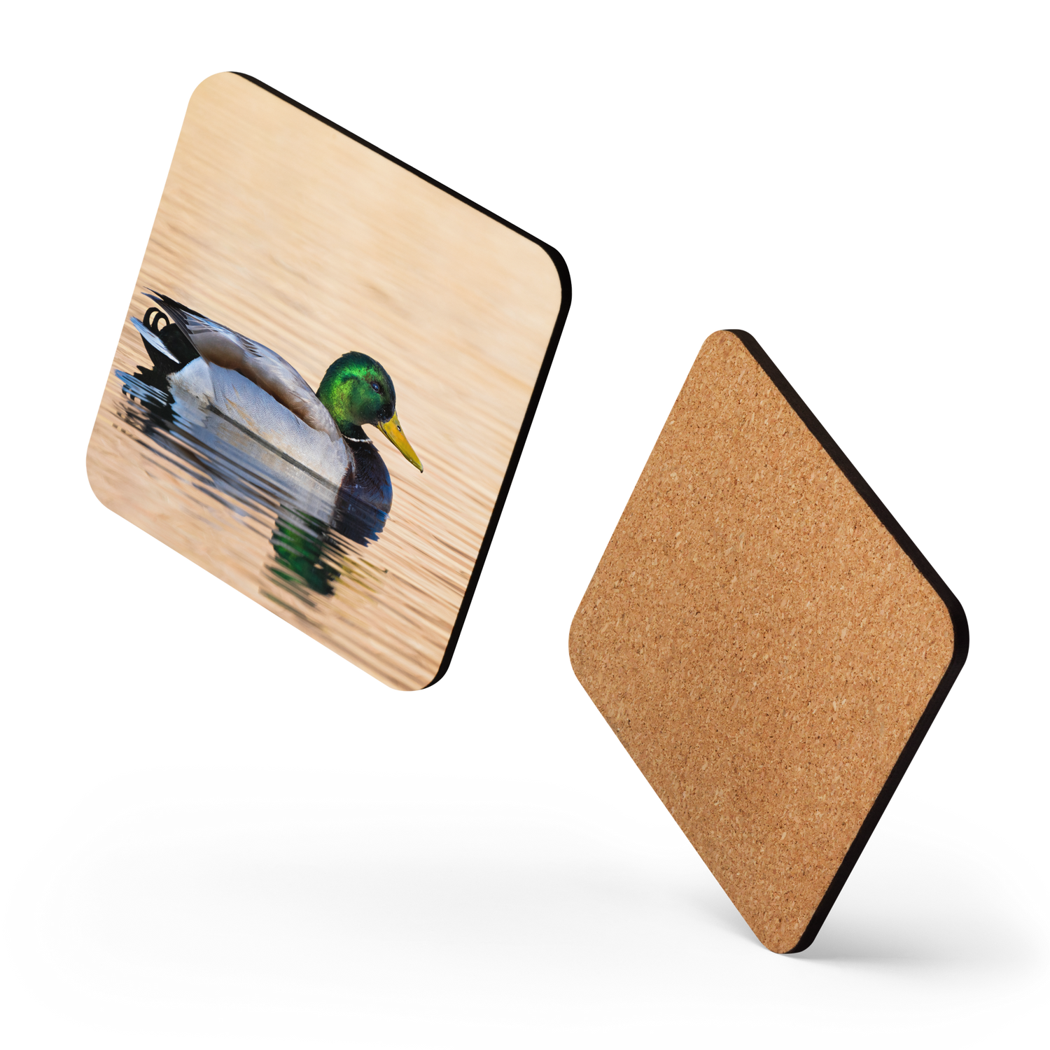 Home Decor Wildlife Cork-Back Coaster - The Overland Diaries