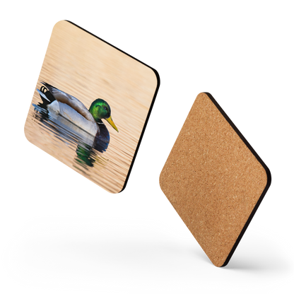 Home Decor Wildlife Cork-Back Coaster - The Overland Diaries