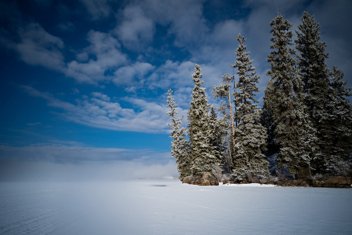 Wyoming Winter Landscape. - The Overland Diaries