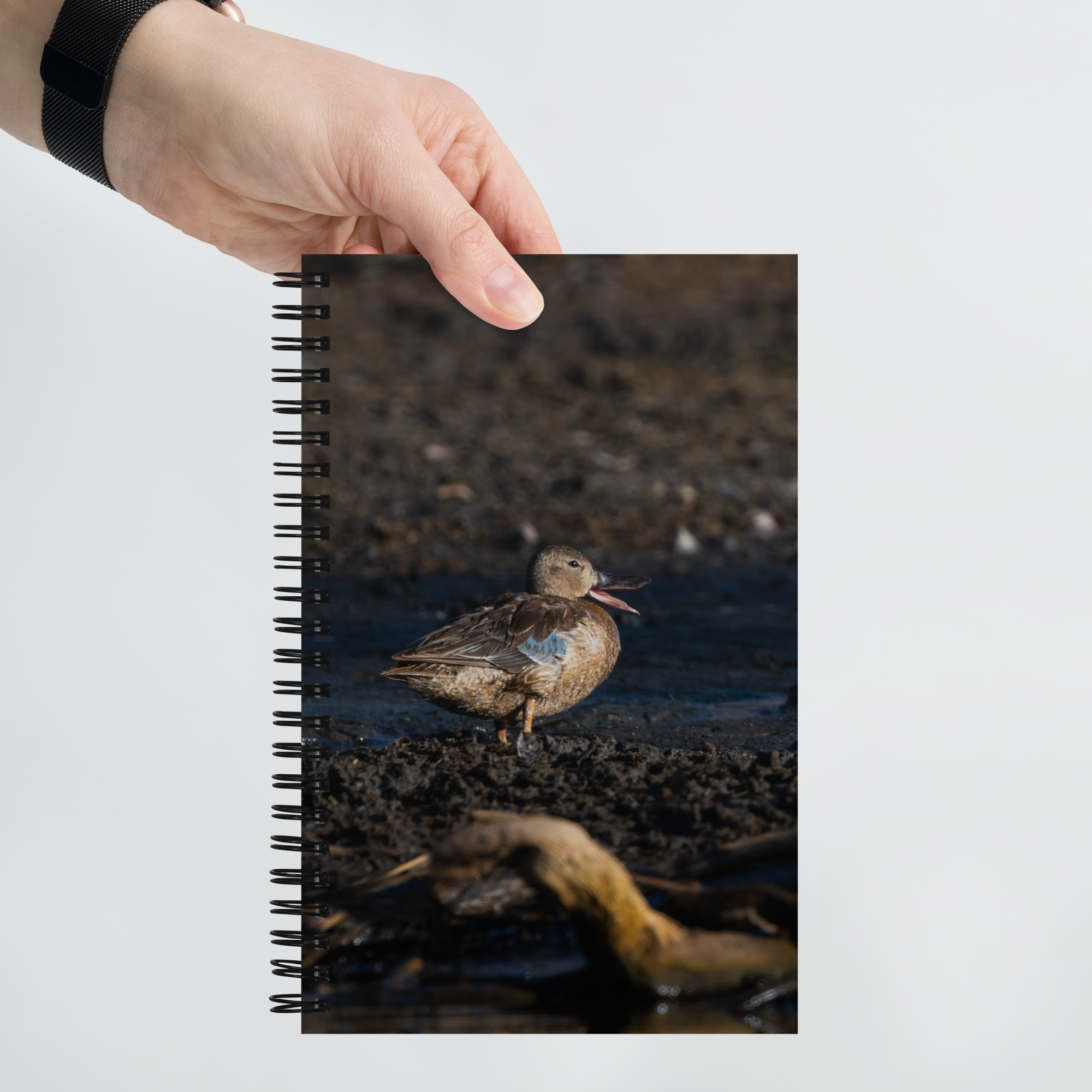 Cinnamon Teal Spiral Spiral Notebook - The Overland Diaries