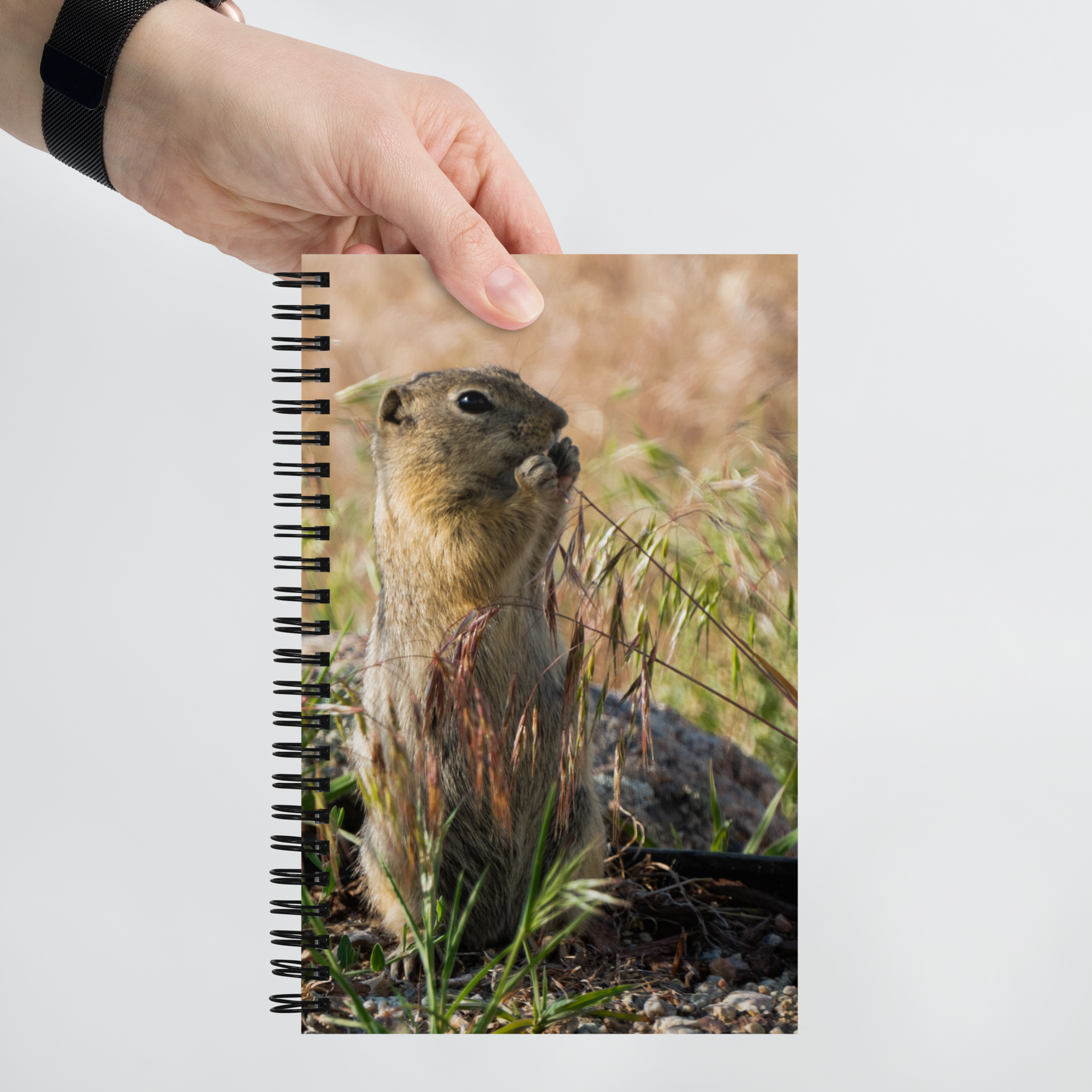 Gopher Spiral Notebook - The Overland Diaries