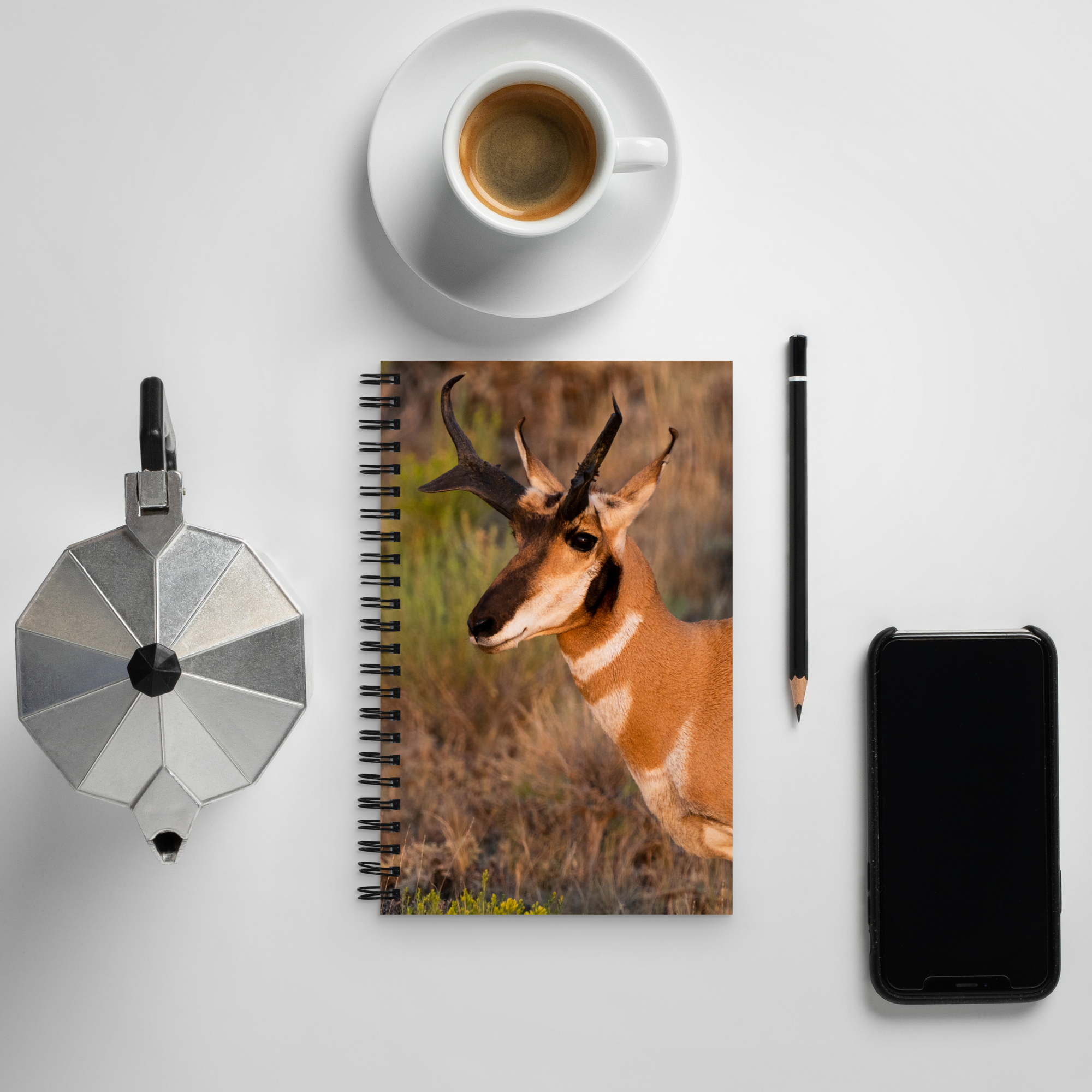 Pronghorn Spiral Notebook - The Overland Diaries