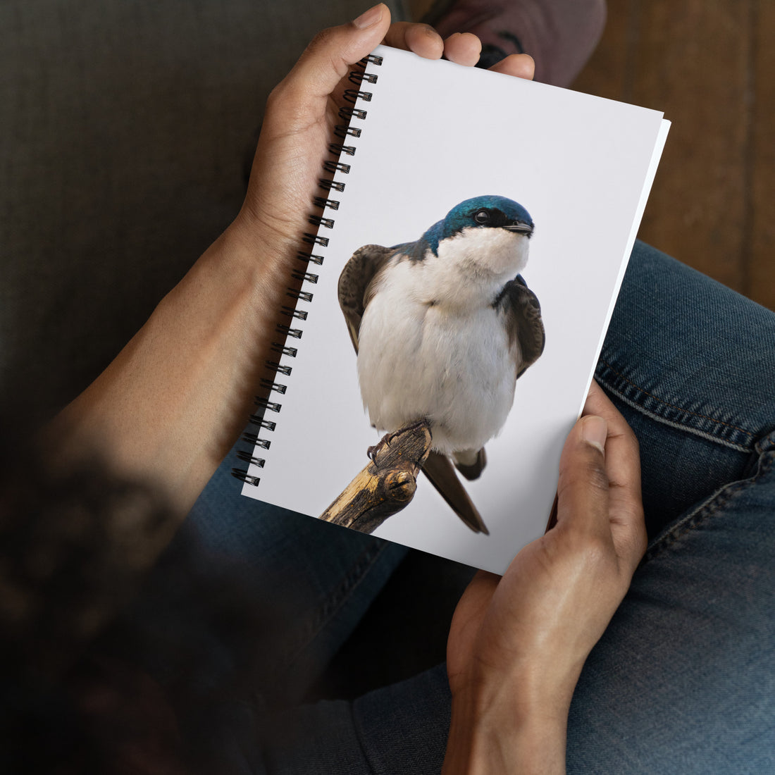 Tree Swallow Spiral Notebook - The Overland Diaries