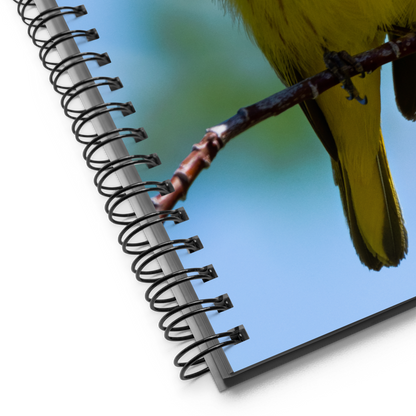 Yellow Warbler Spiral Notebook - The Overland Diaries