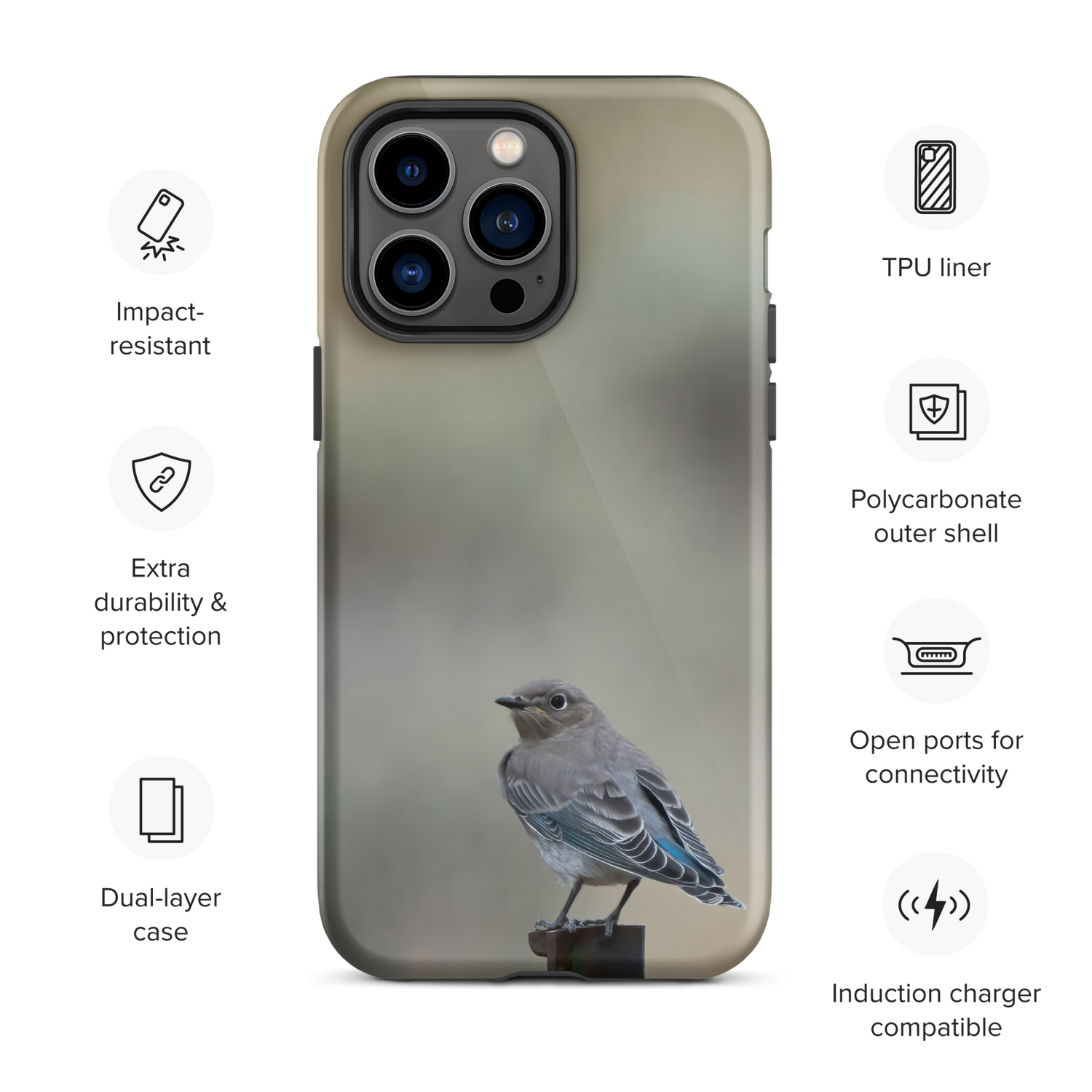 Mountain Bluebird Tough Case for iPhone® - The Overland Diaries