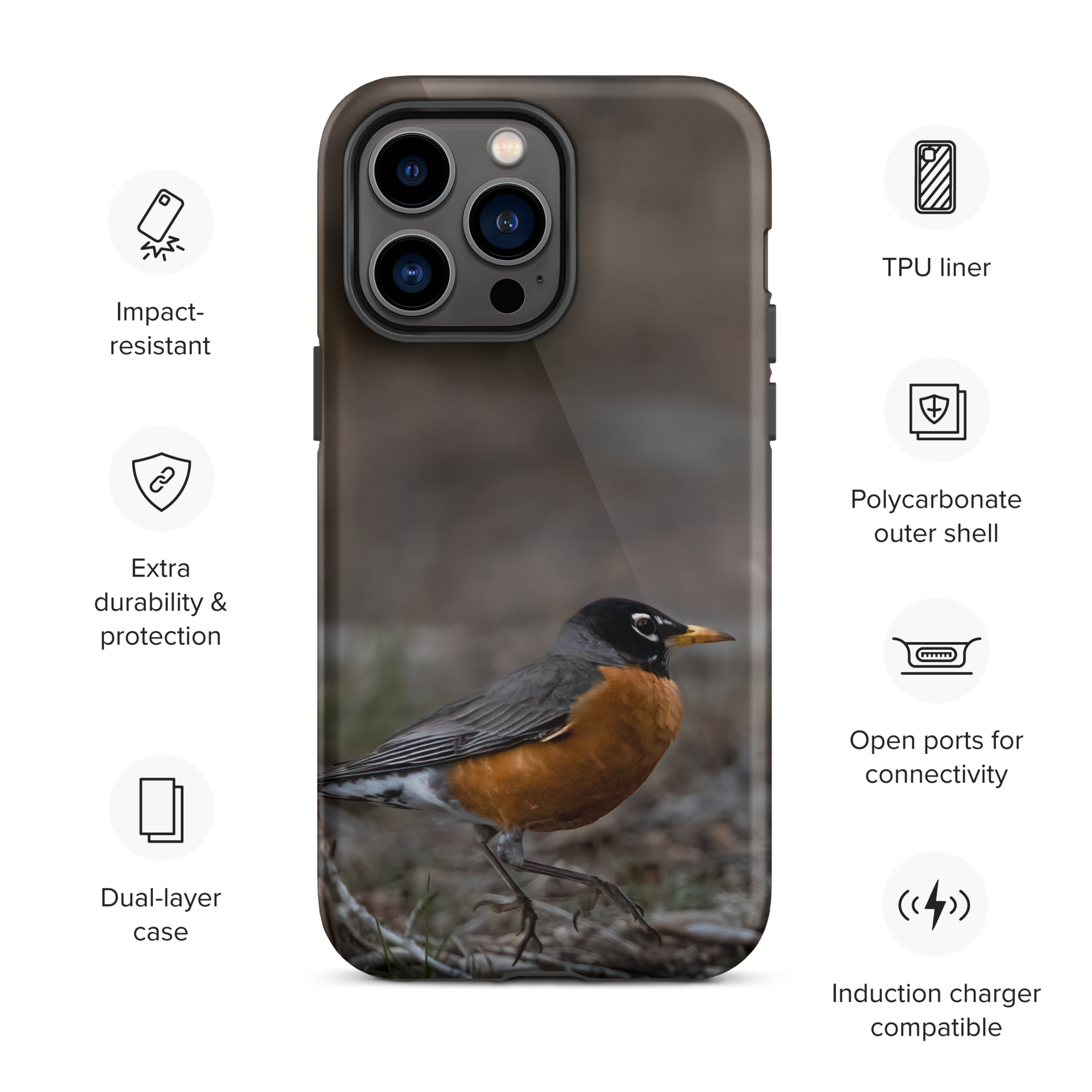 Bobbin Robin Tough Case for iPhone® - The Overland Diaries