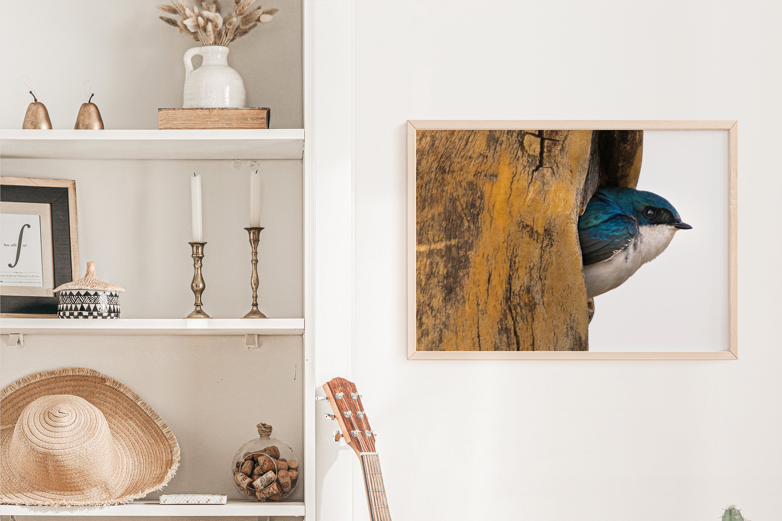 Tree Swallow Coming Out Of It&